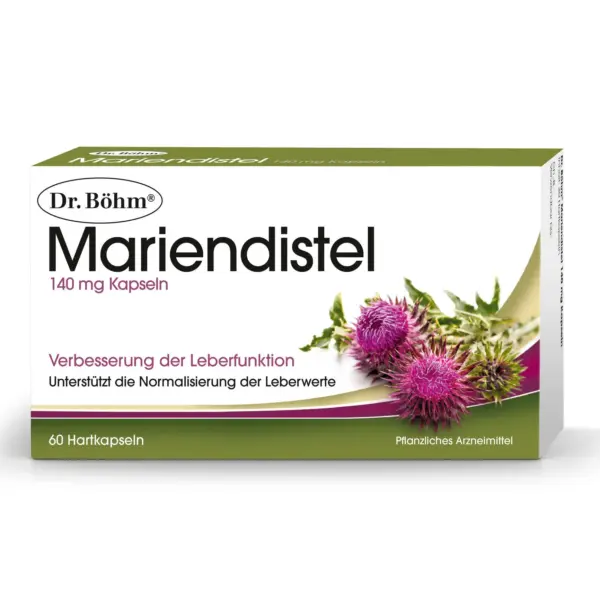 Dr Böhm Mariendistel Kapseln 60 Stück