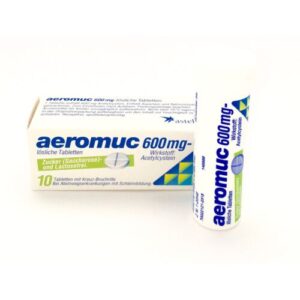 Aeromuc TBL Lsl 600mg 10 Stück