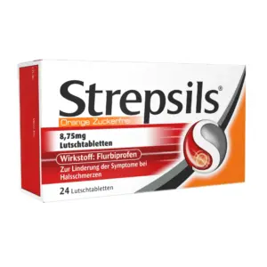 Strepsilis Orange Zuckerfrei